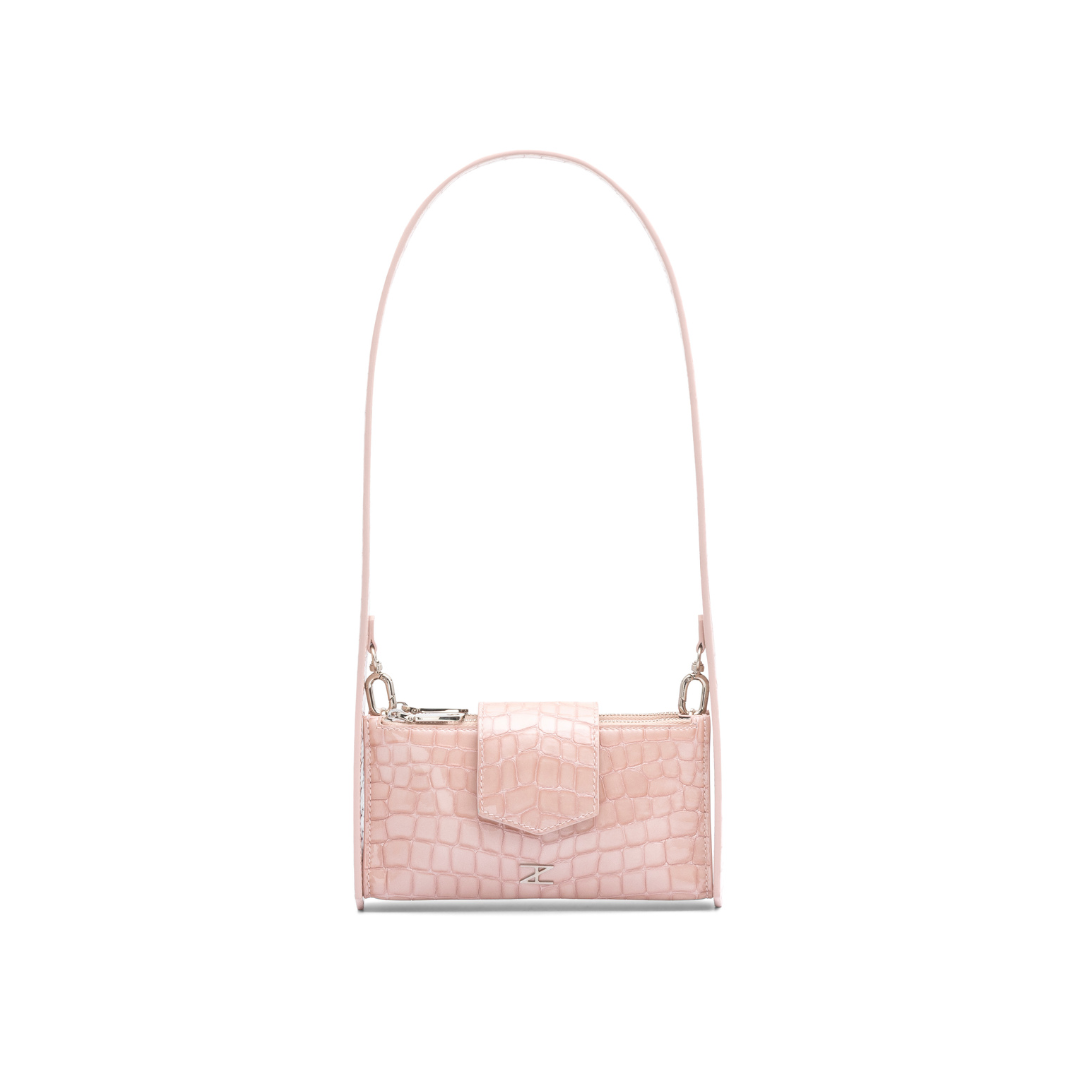 Pochette Bricky coccodrillo