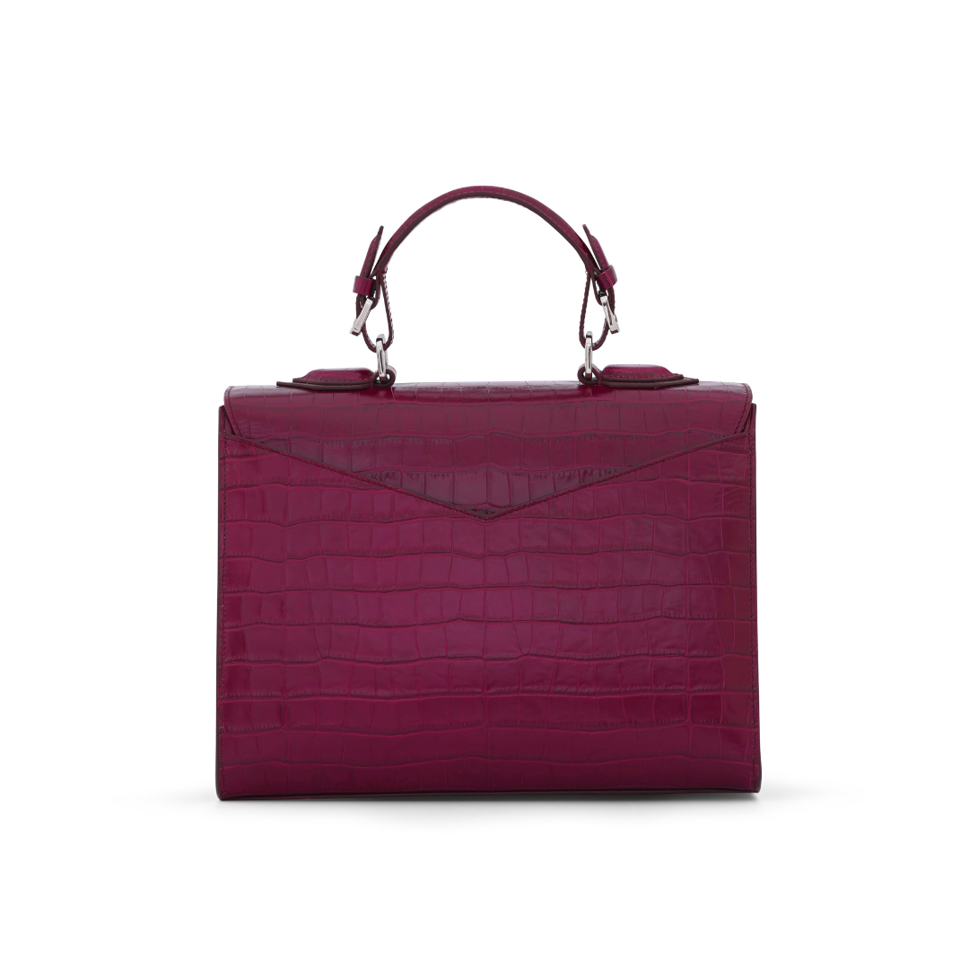 Borsa Anna grande coccodrillo