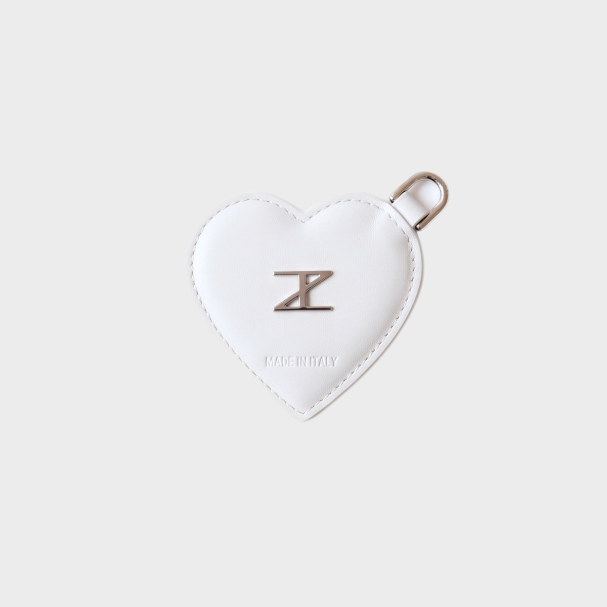 Charm cuore con specchio