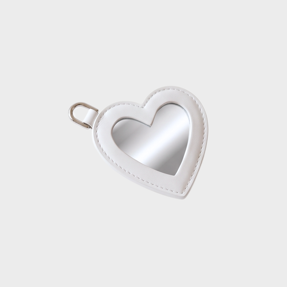 Charm cuore con specchio