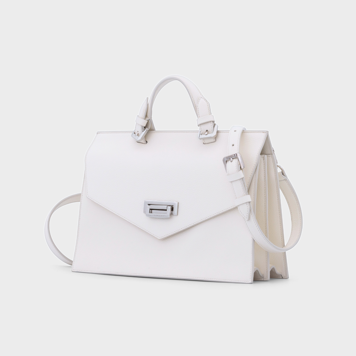 Borsa Business Anna bianco ottico - Tullio Zepponi