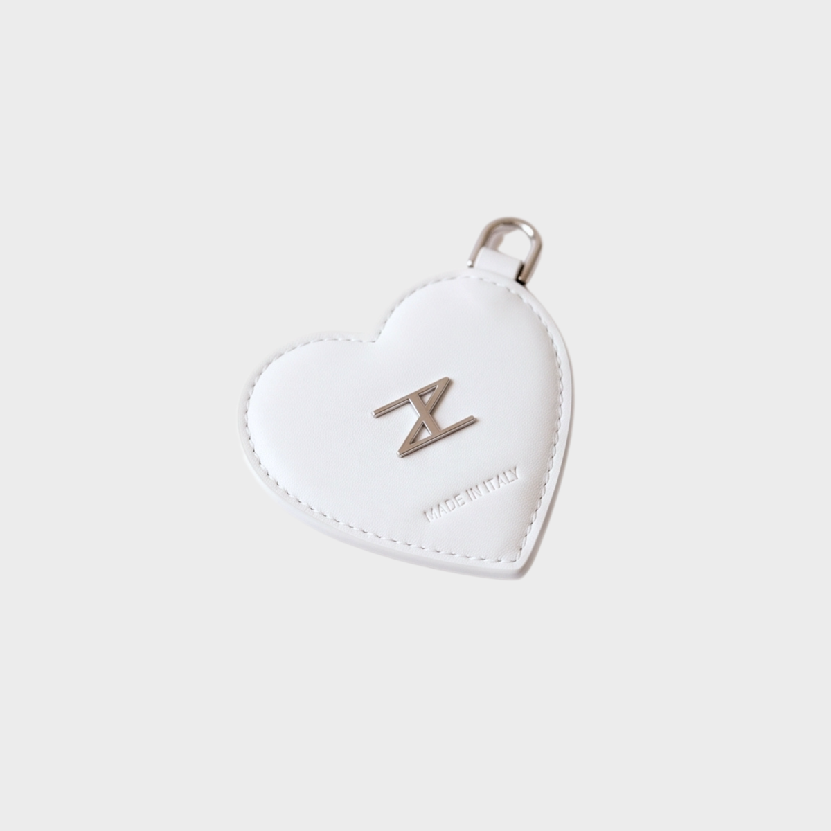 Charm cuore con specchio