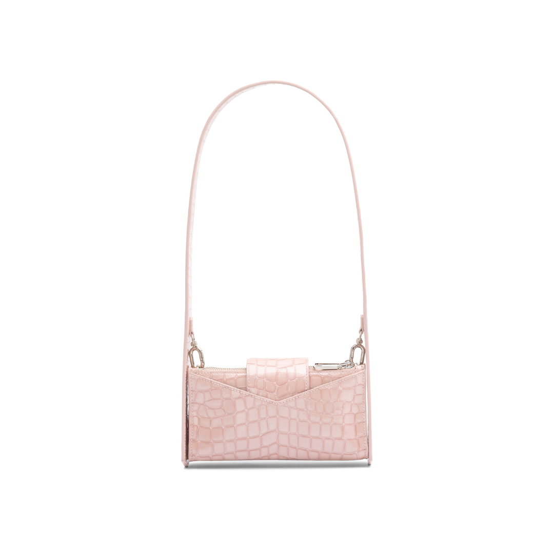 Pochette Bricky coccodrillo