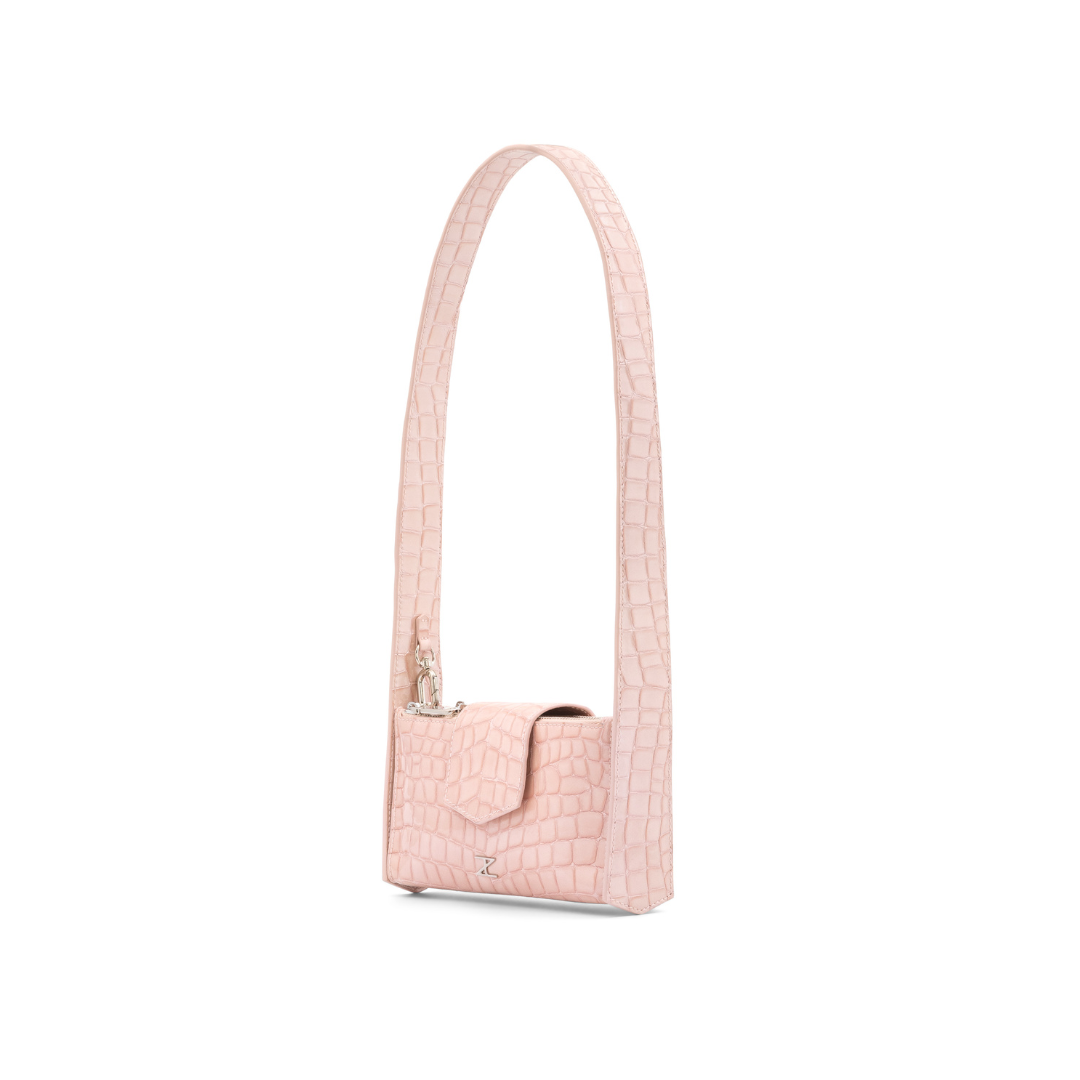 Pochette Bricky coccodrillo
