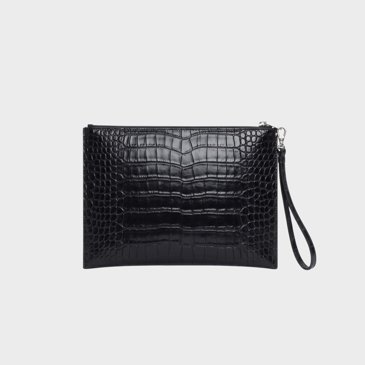 Pochette Puf-Puf stampa coccodrillo