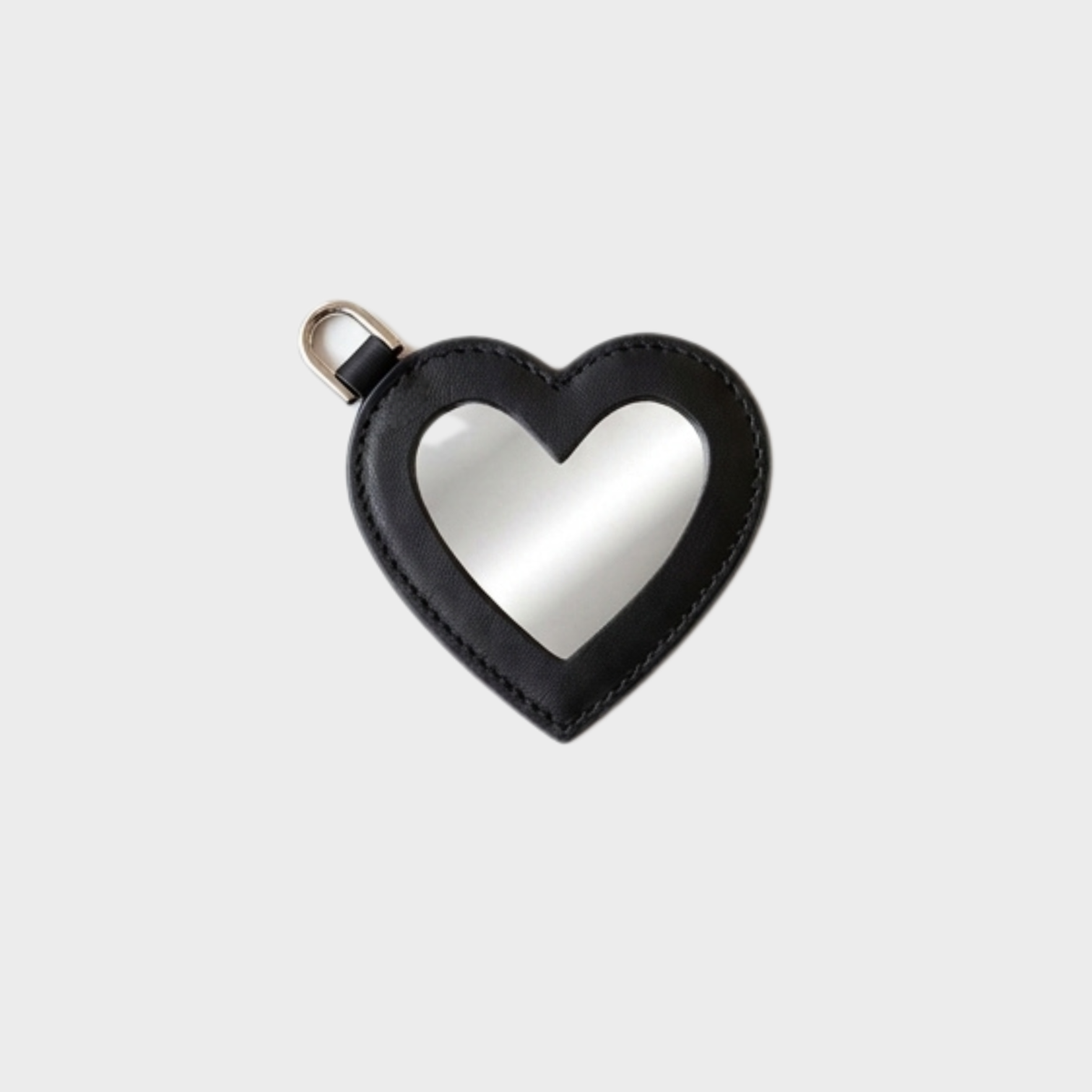 Charm cuore con specchio