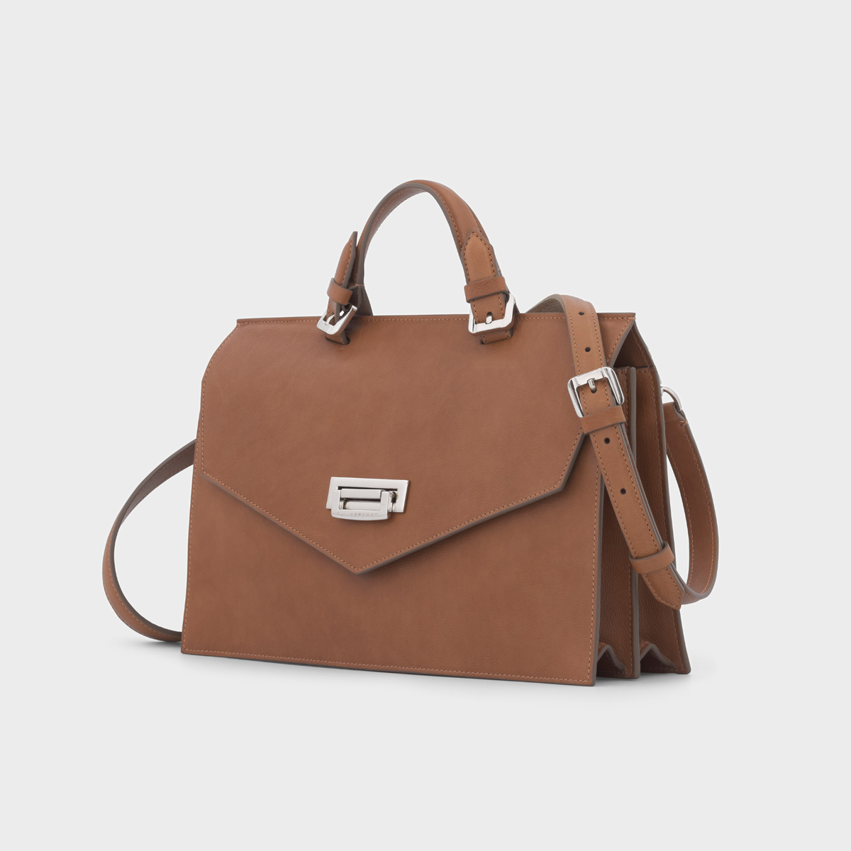 Borsa Business Anna marrone cognac - Tullio Zepponi