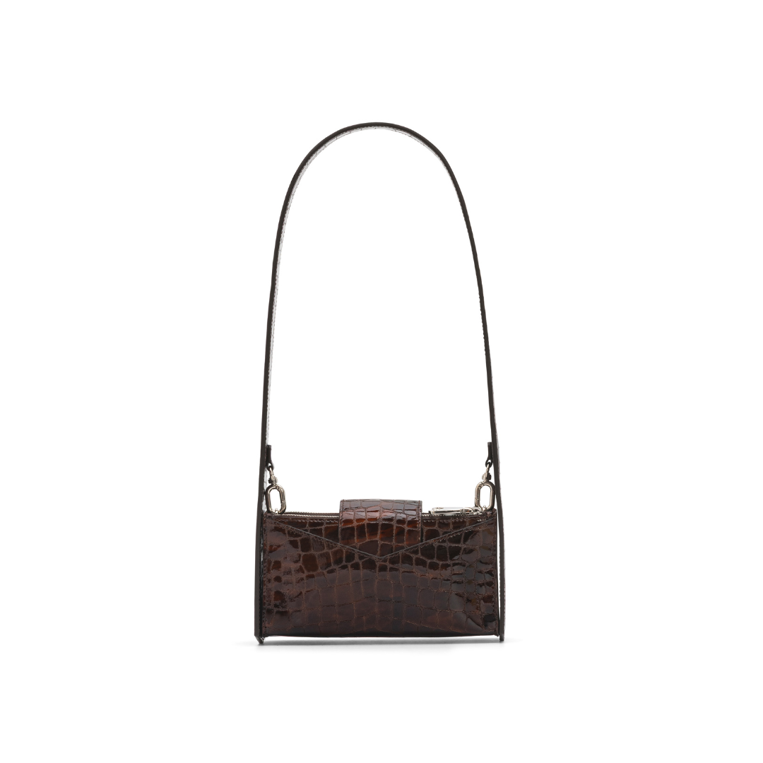 Pochette Bricky coccodrillo