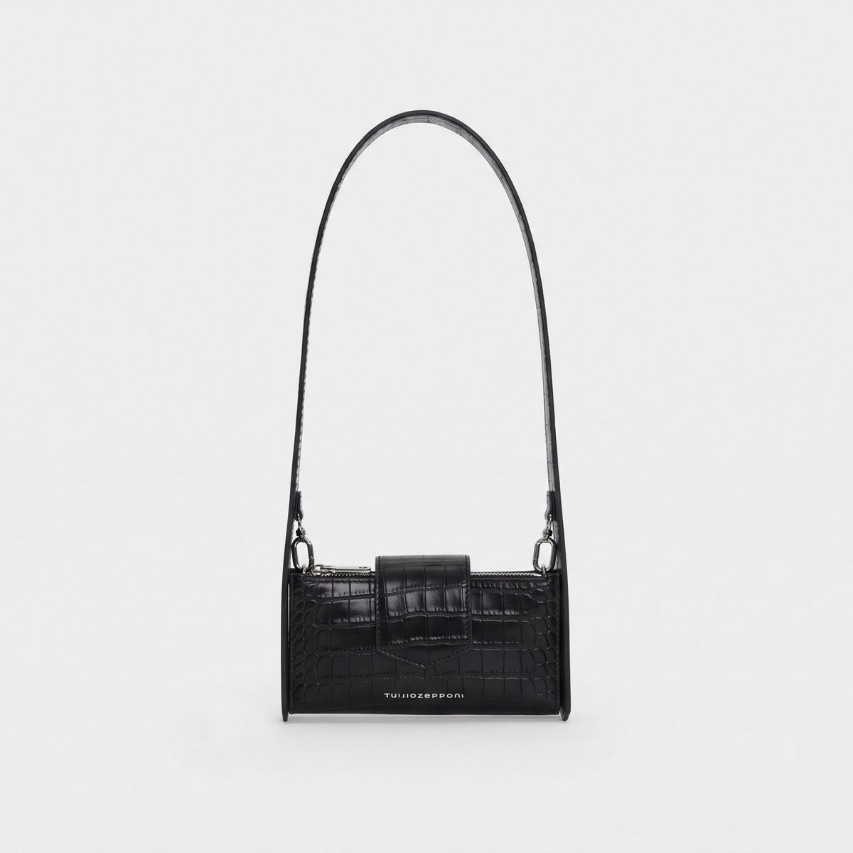 Pochette Bricky stampa coccodrillo
