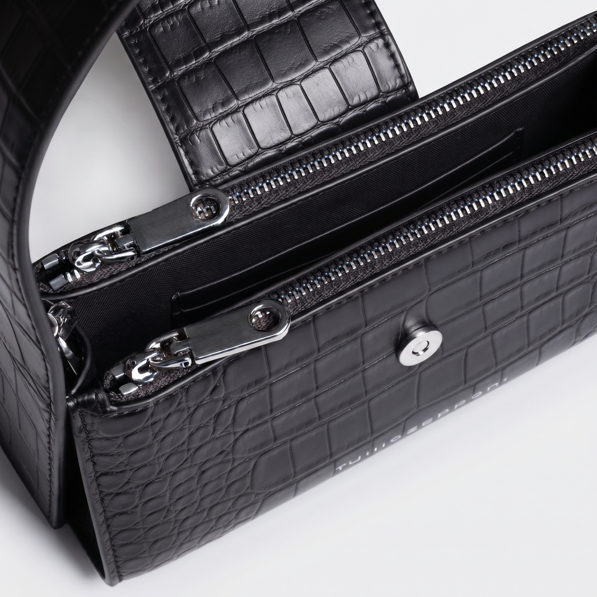 Pochette Bricky stampa coccodrillo