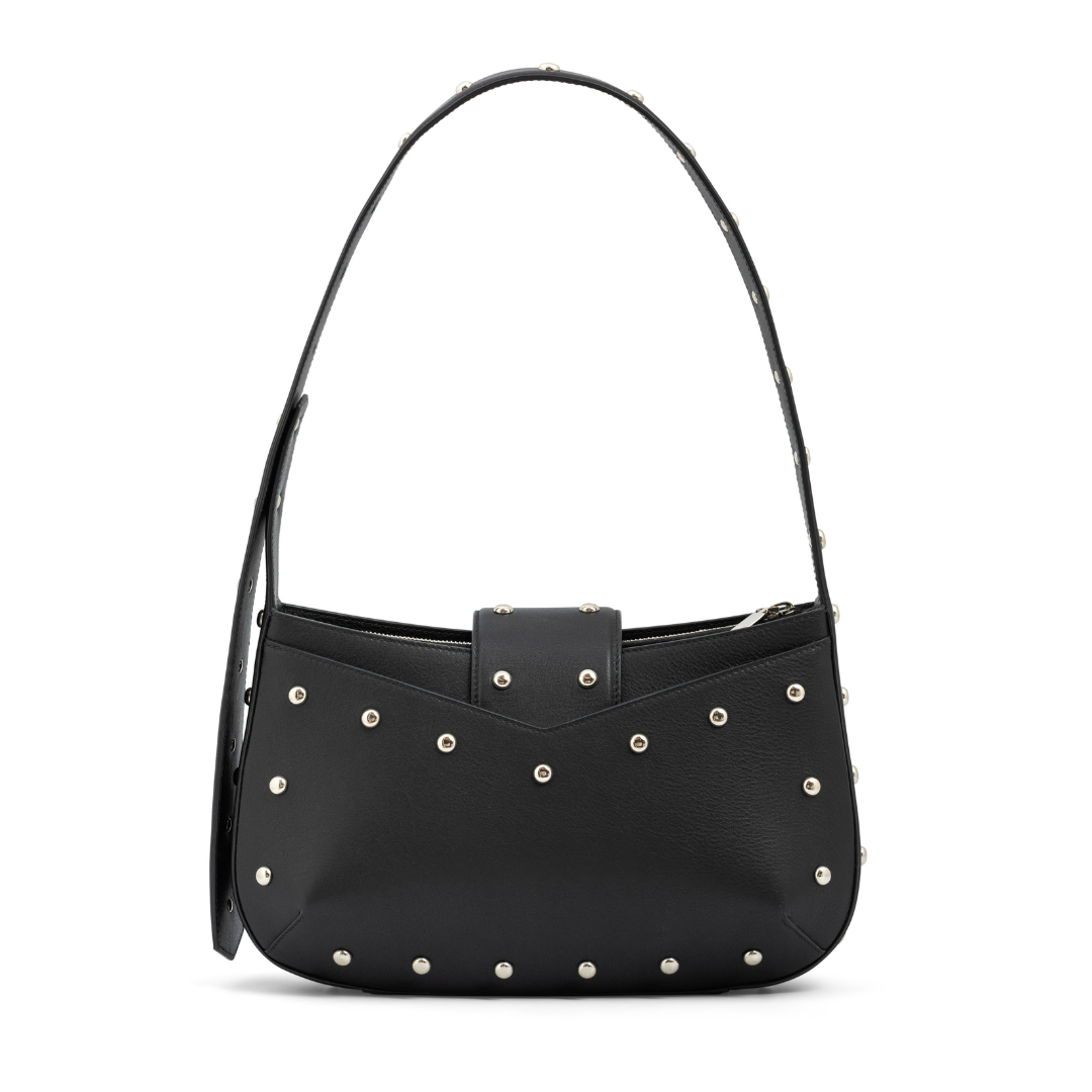Borsa Hobo Bricky con borchie