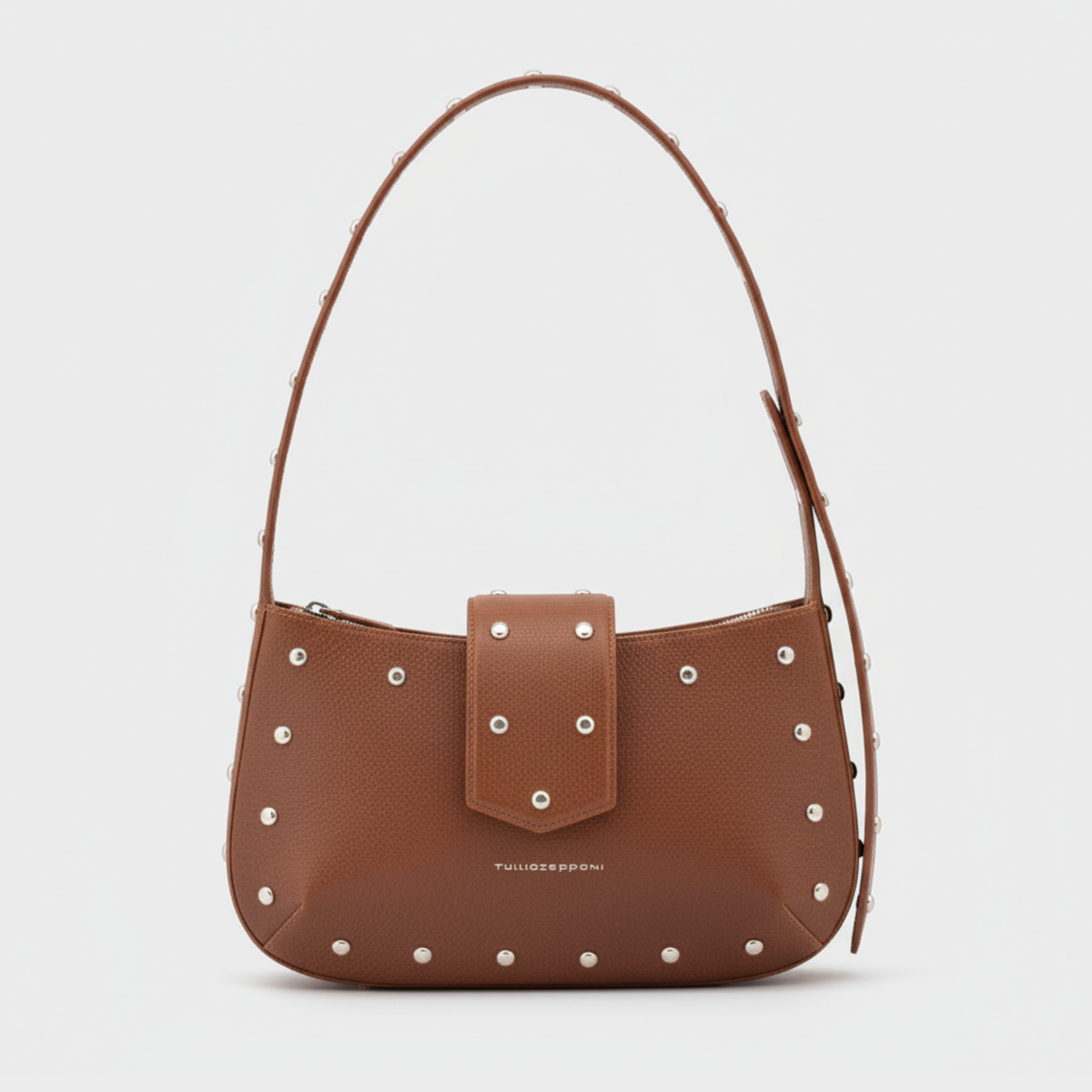 Borsa Hobo Bricky con borchie - Tullio Zepponi (foto 2)
