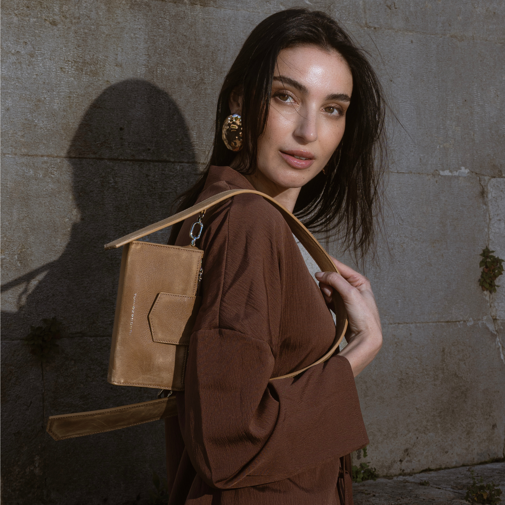 Pochette Bricky effetto usato