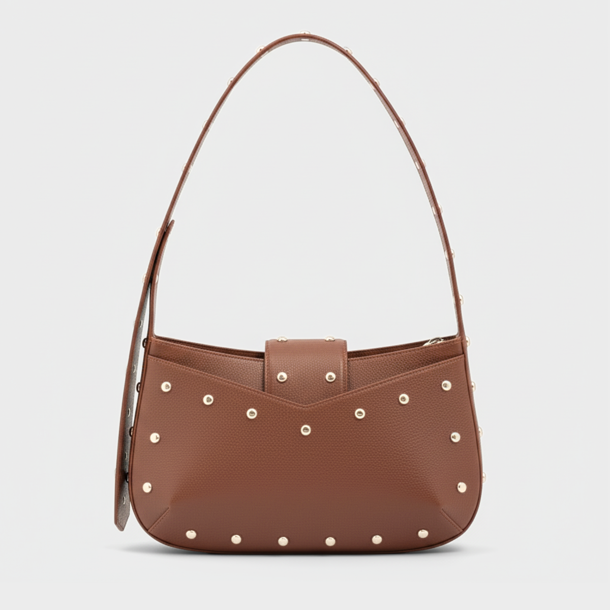 Borsa Hobo Bricky con borchie - Tullio Zepponi (foto 3)