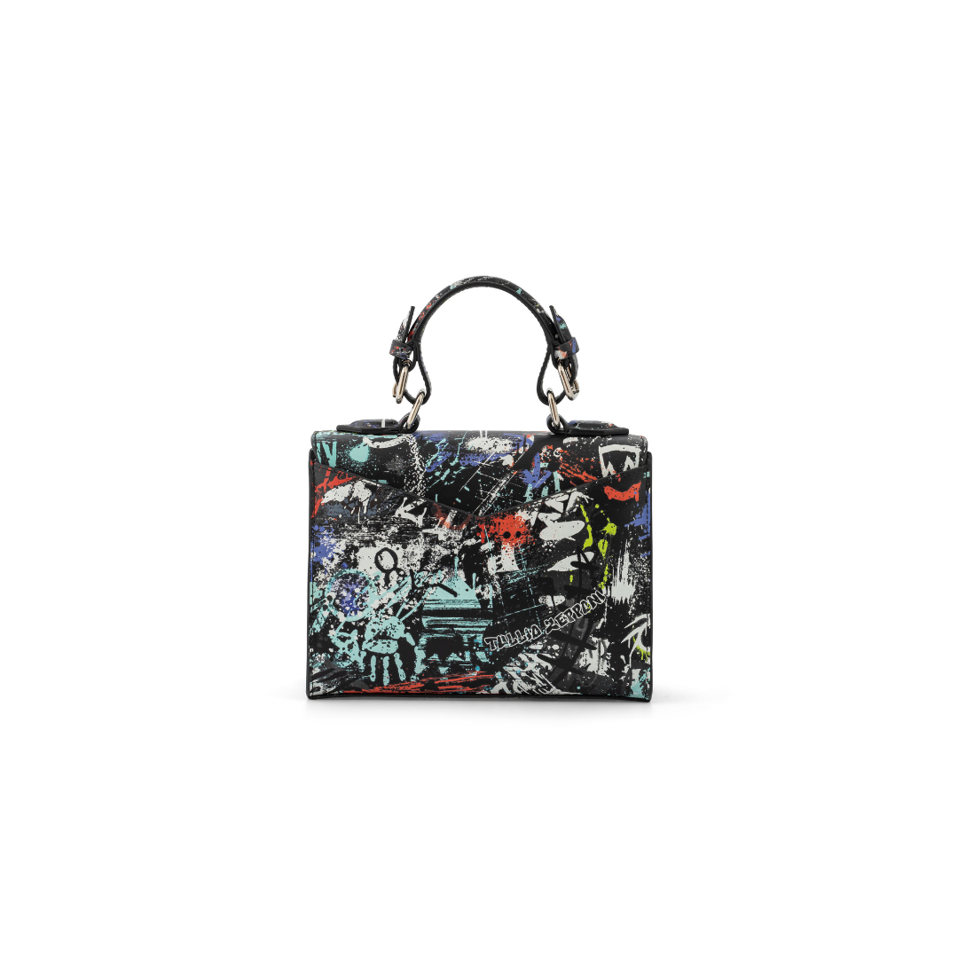 Borsa Anna piccola graffiti