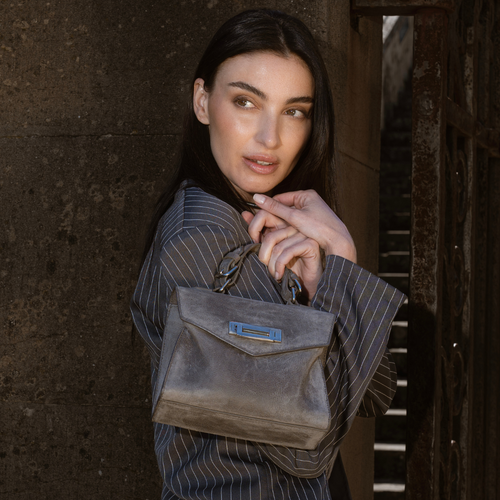 Borsa Anna piccola effetto usato