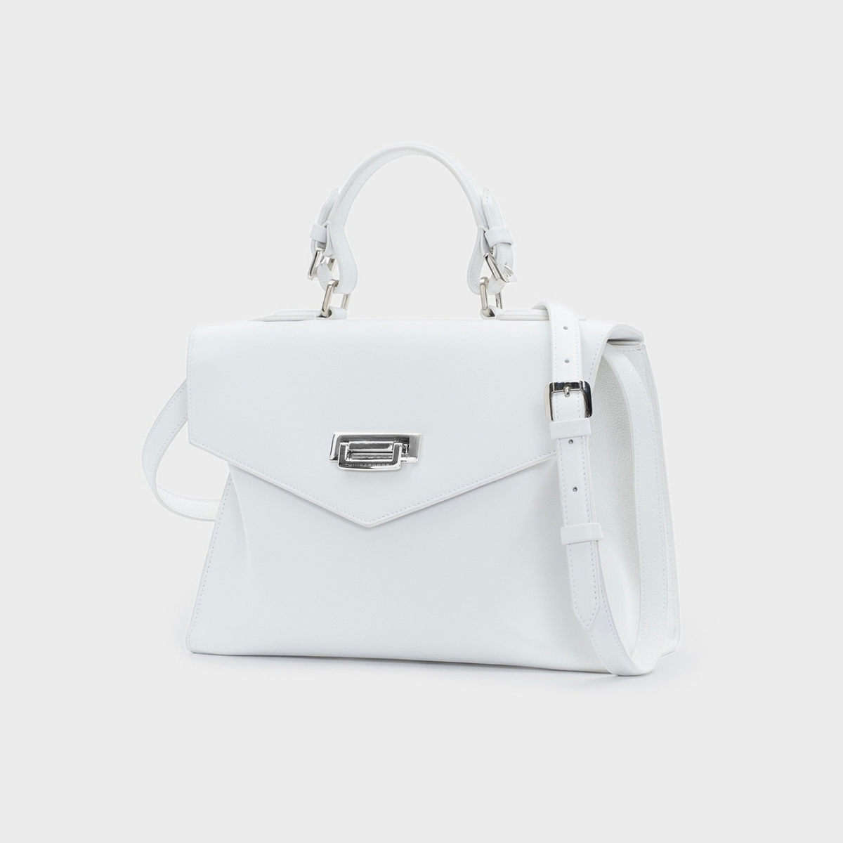 Borsa Anna grande bianco ottico - Tullio Zepponi