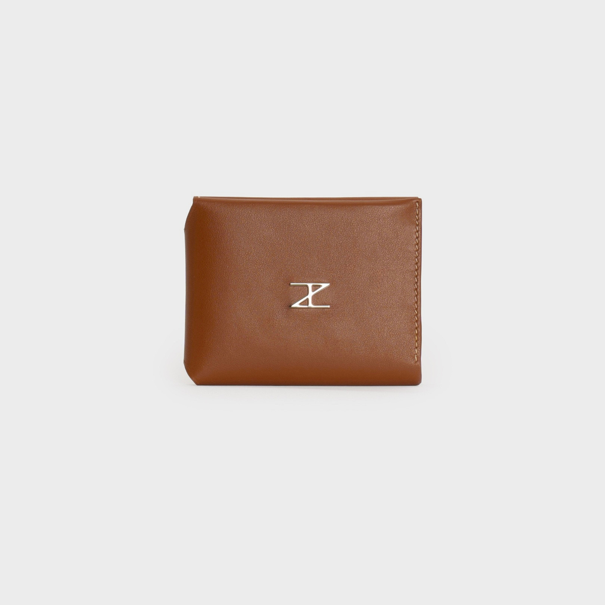 Portafoglio trifold marrone cognac - Tullio Zepponi