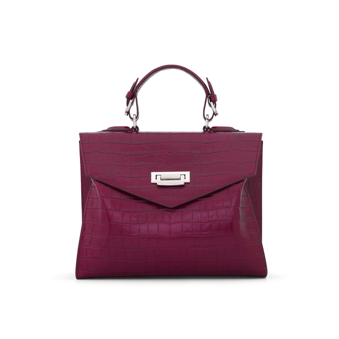 Borsa Anna grande coccodrillo