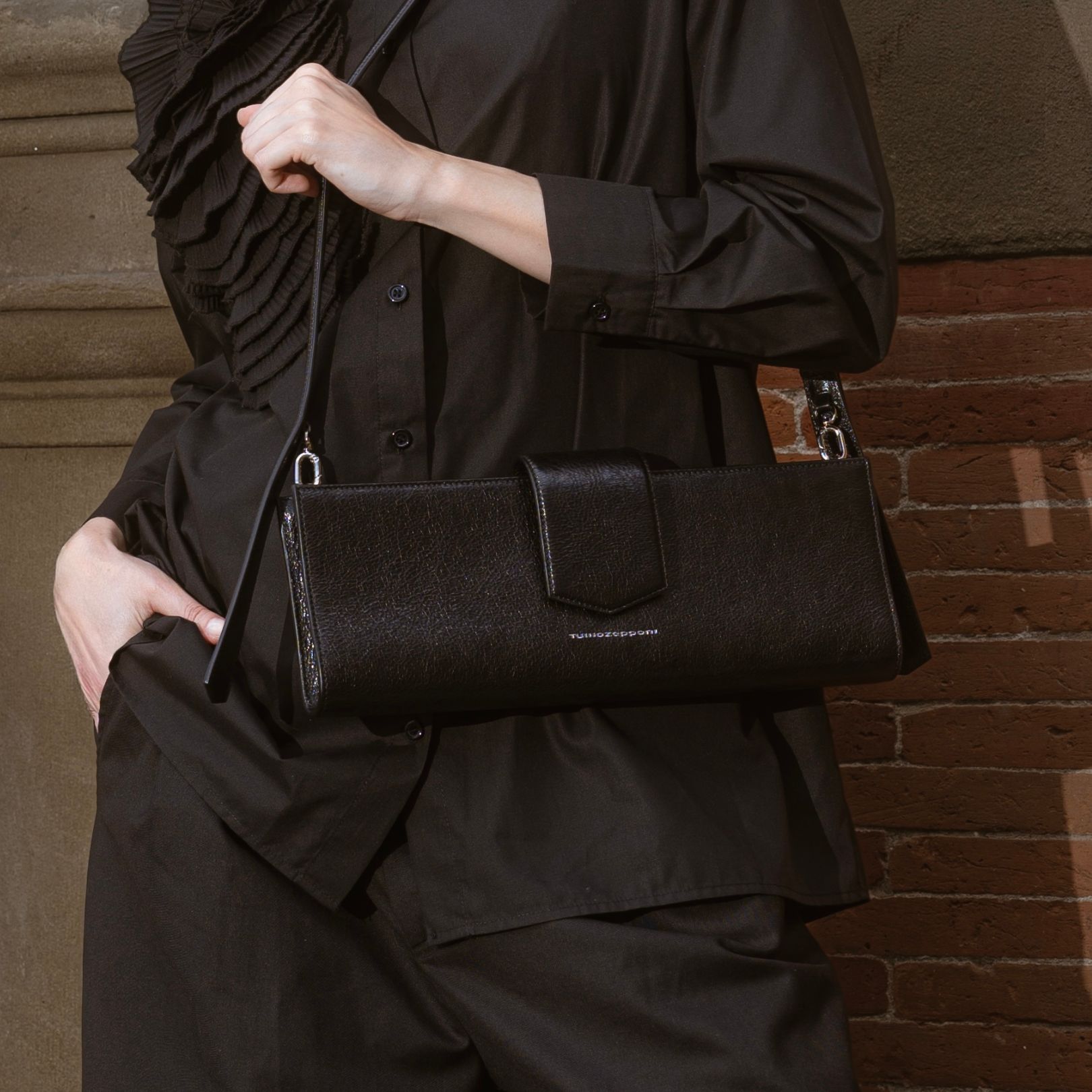 Borsa Baguette Bricky