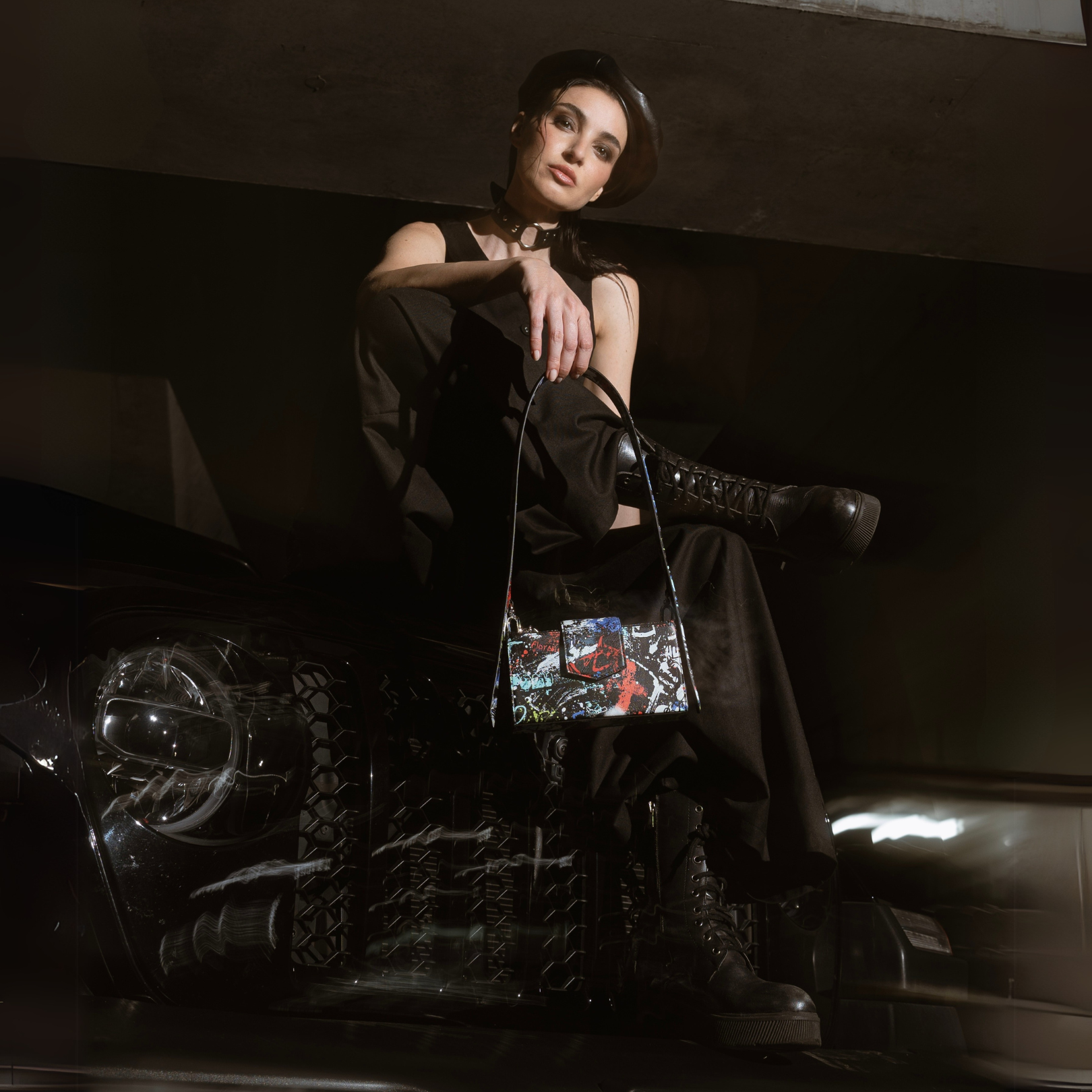 Pochette Bricky graffiti