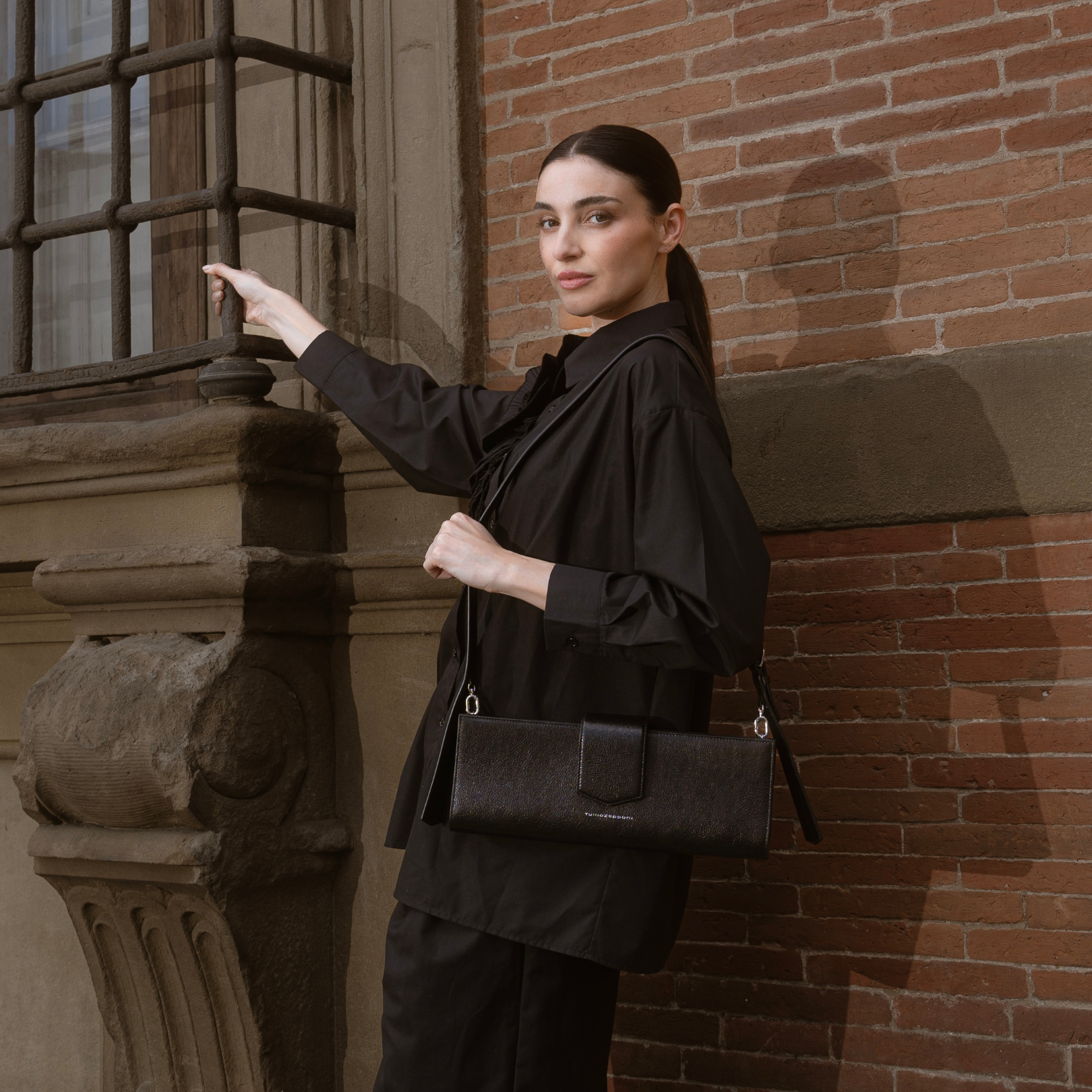 Borsa Baguette Bricky
